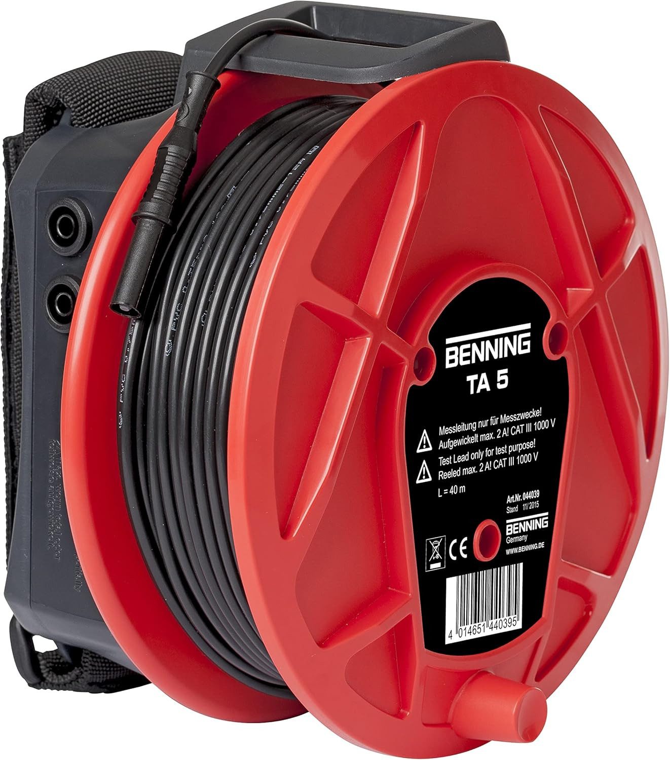 Benning Spannungsprüfer Benning TA 5, 40 m Messleitung (044039)