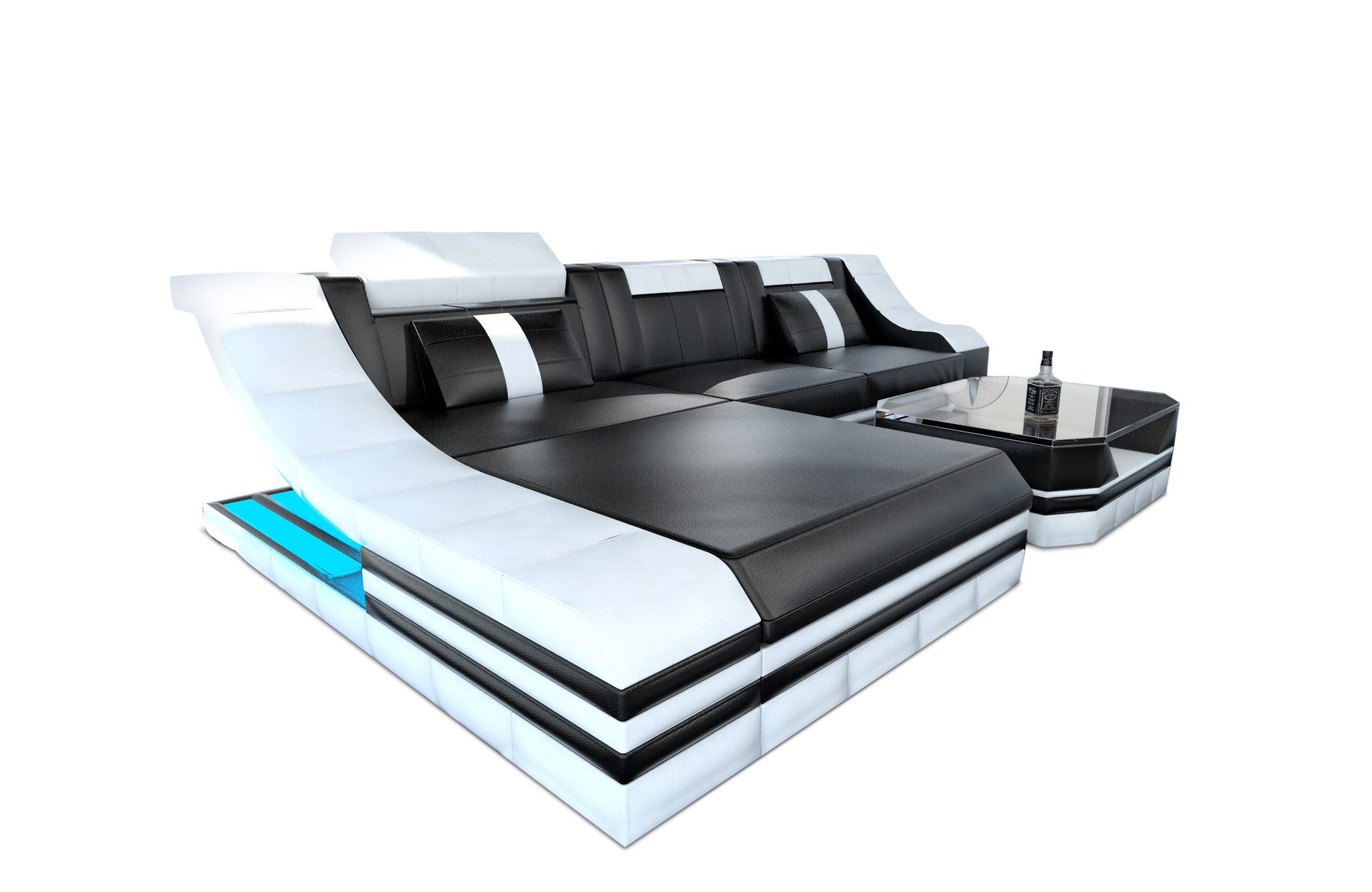 Sofa Dreams Ecksofa Ledercouch Sofa Leder günstig online kaufen