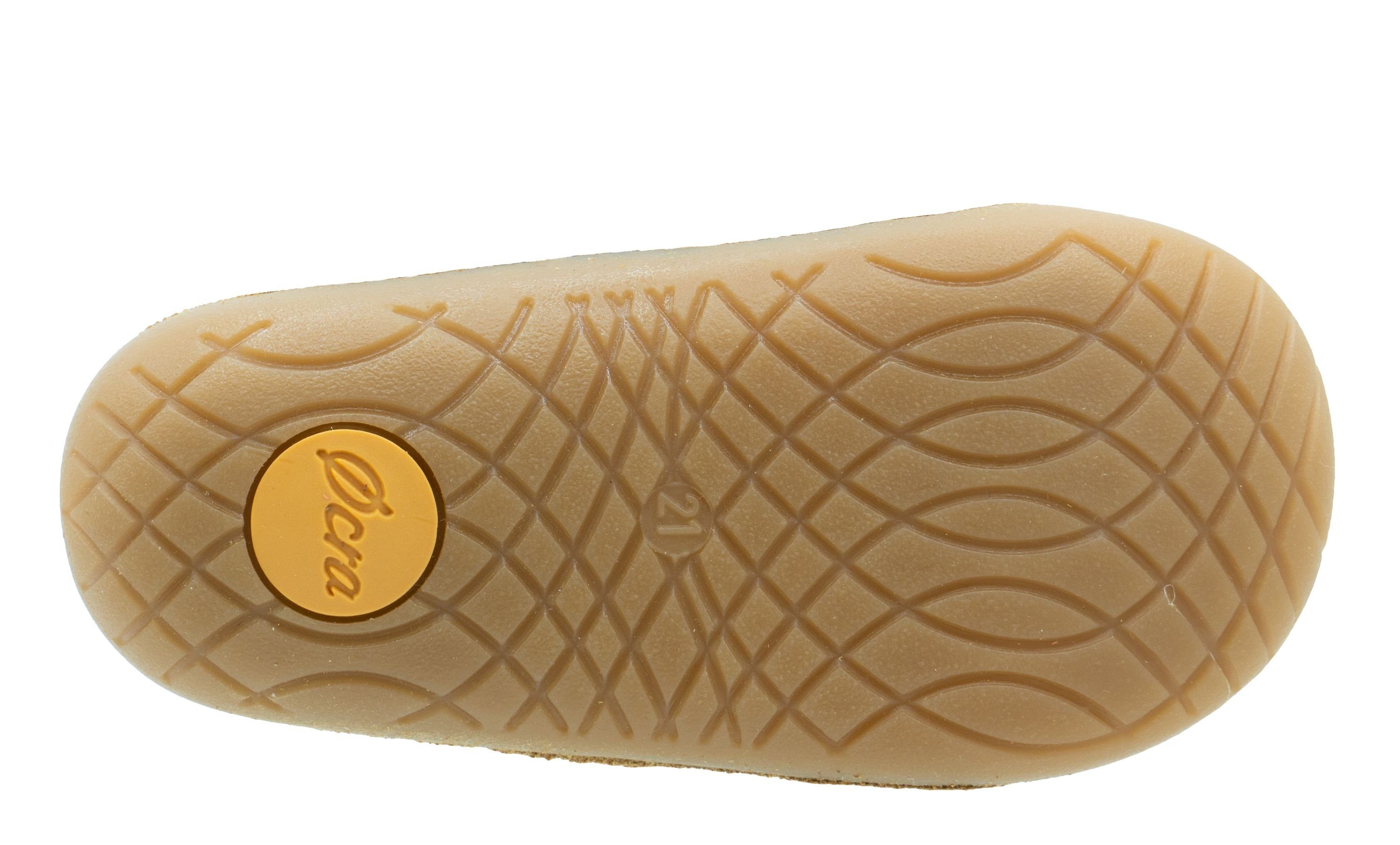 Ocra Ocra Schuhe Lauflernschuhe A330 pflanz. geg. Leder Curcuma Lauflernschuh