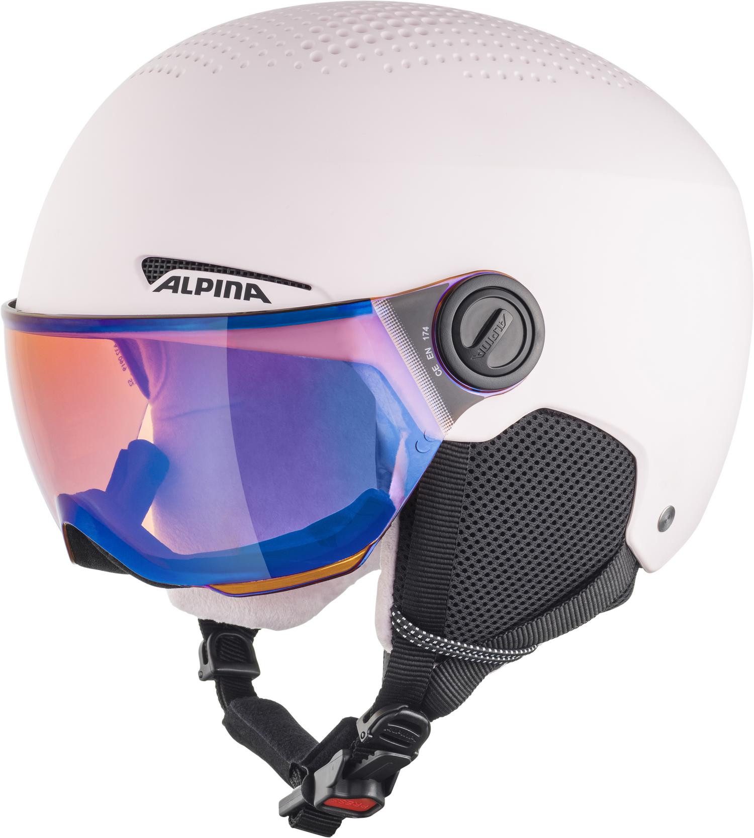 Alpina Skihelm ALPINA ZUPO JR VISOR Q-LITE Helm 2026 rose matt