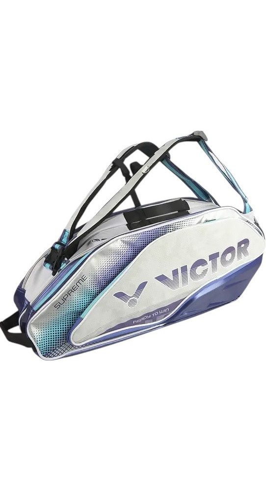 VICTOR Sporttasche Racketbag Doublethermobag BR9215 HB (Schlägertasche, 2 Hauptfächer)