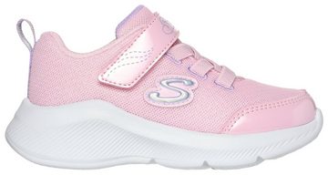 Skechers Kids SOLE SWIFTERS Lauflernschuh Sneaker, Klettschuh, Mädchen Schuh mit schönen Glitzerdetails