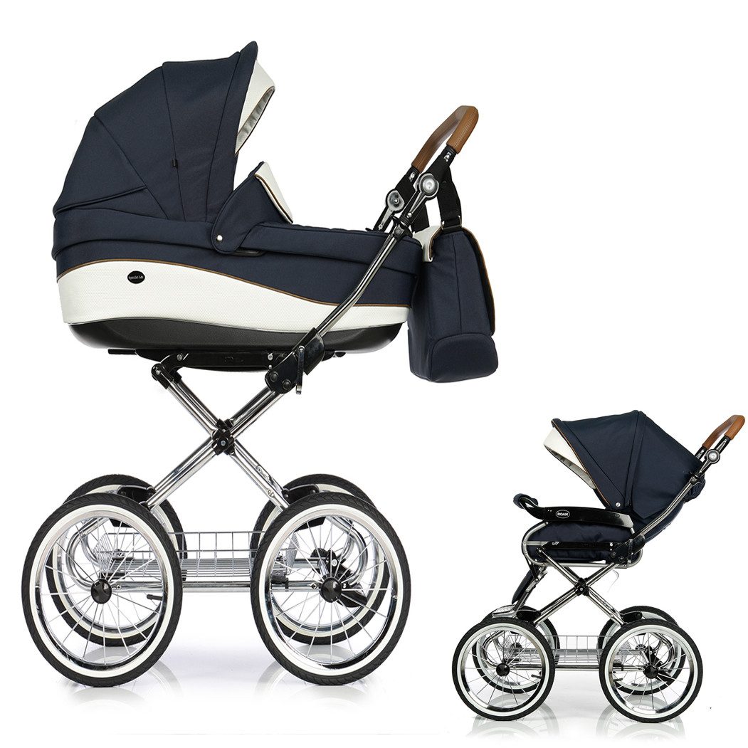 Roan Kombi-Kinderwagen Emma Classic 2 in 1 inkl. Sportsitz und Zubehör in 7 Цвета(ов)