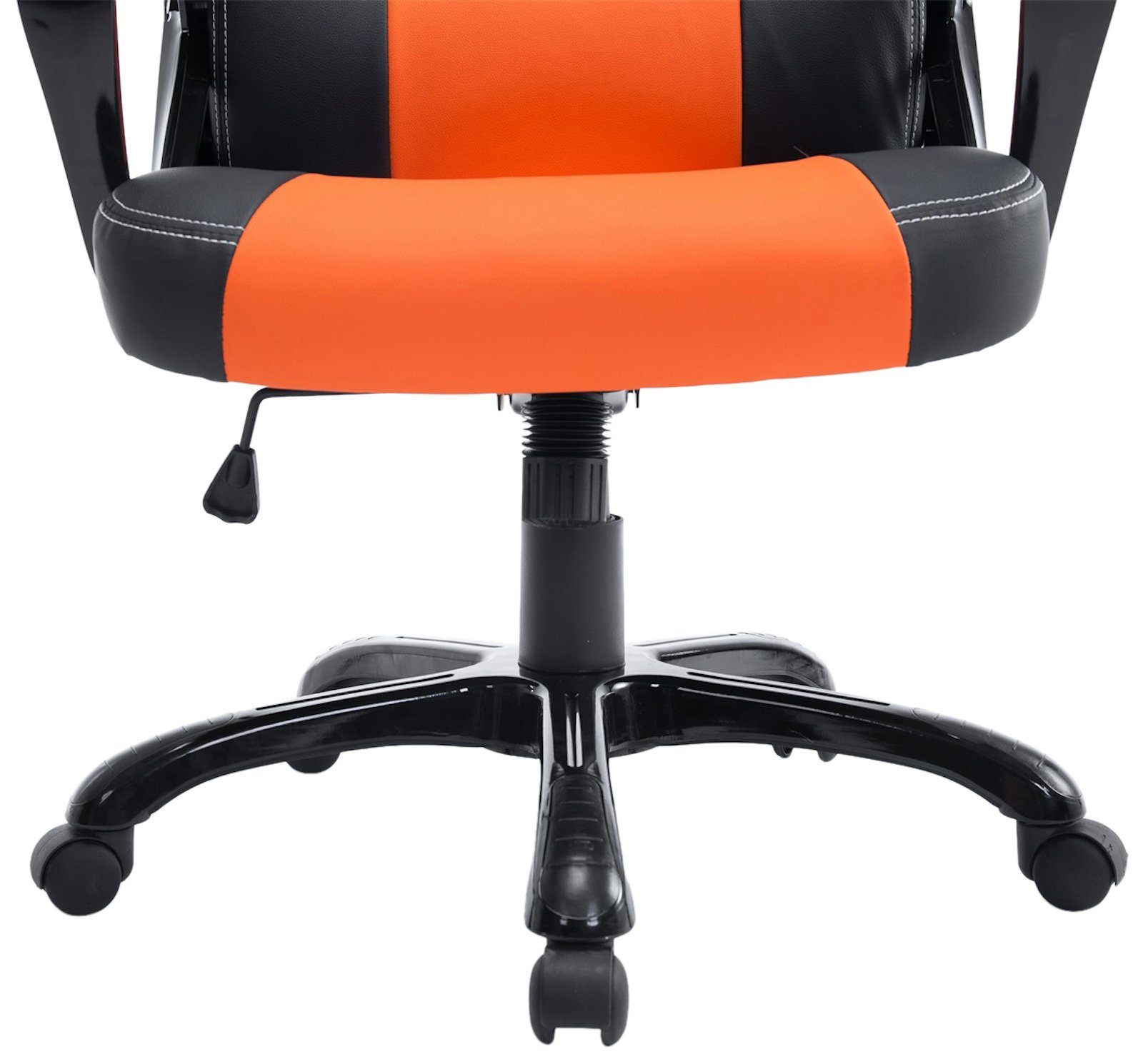 schwarz/orange drehbar Höhenverstellung Pedro, Gaming Chair CLP mit