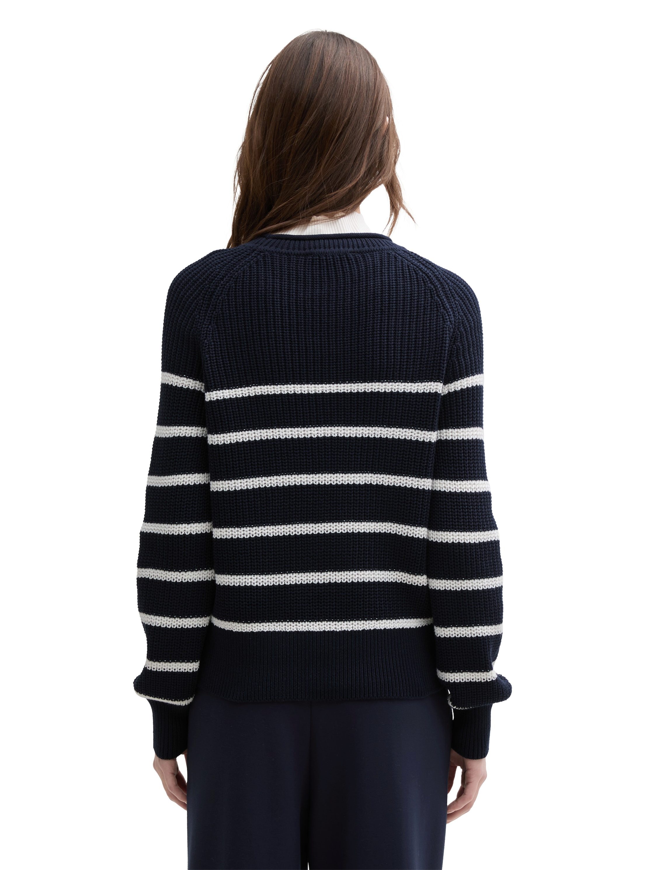 TOM TAILOR Denim Strickpullover mit Strick-Struktur günstig online kaufen