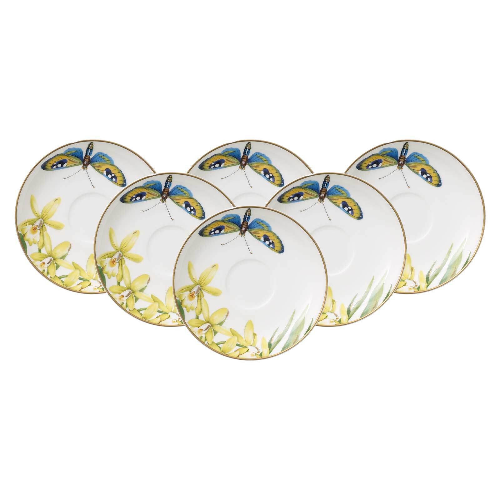 Villeroy & Boch Untertasse Amazonia Mokka- / Espressountertassen ø 12 cm, (6 St)