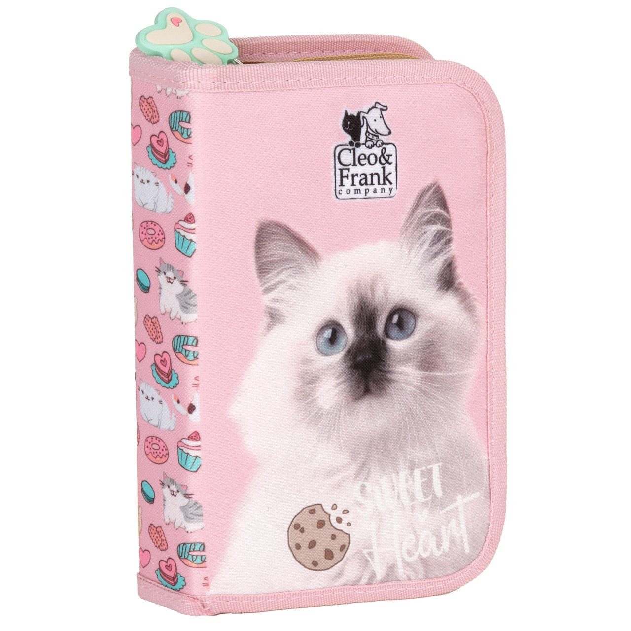 DERFORM Federtasche Katzen gefüllt Federmäppchen Federmappe günstig online kaufen