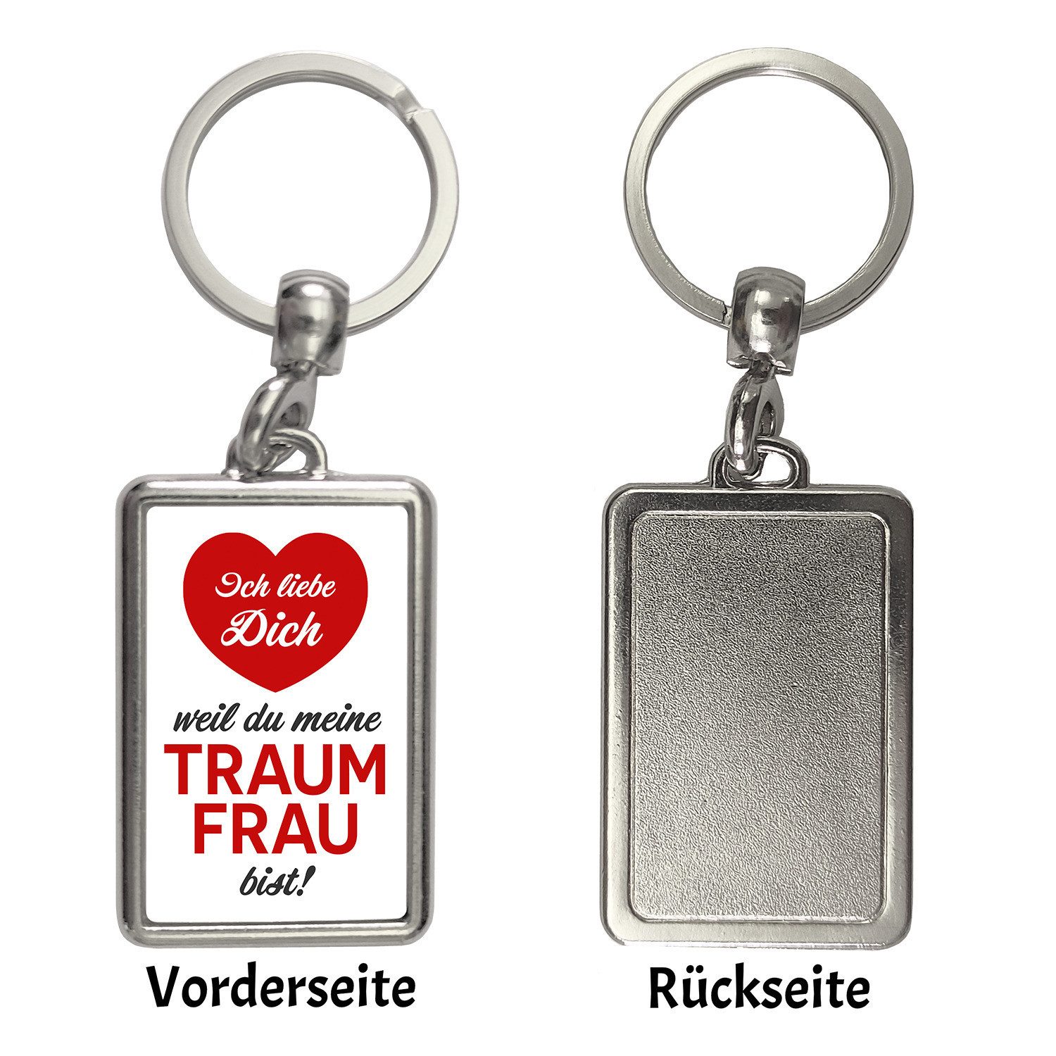 speecheese Schlüsselanhänger Ich liebe dich weil günstig online kaufen