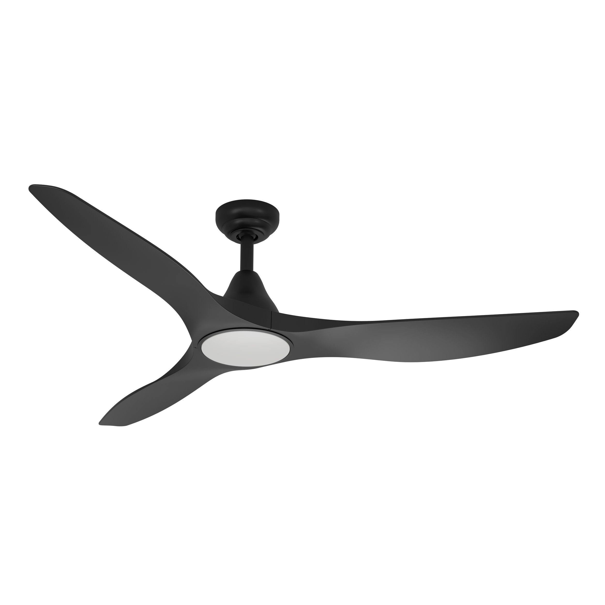 EGLO Deckenventilator Portsea, Ventilator mit Beleuchtung und Fernbedienung, DC Motor, Ø 132 cm