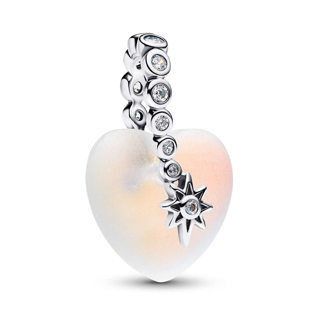 Pandora Charm Herz 794143C01, Anhänger Silber Sternschnuppe &