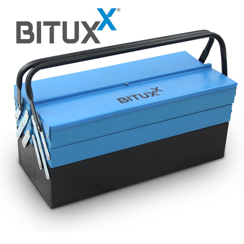 Bituxx Werkzeugbox Bituxx Metall Werkzeugkiste (MS-19129)