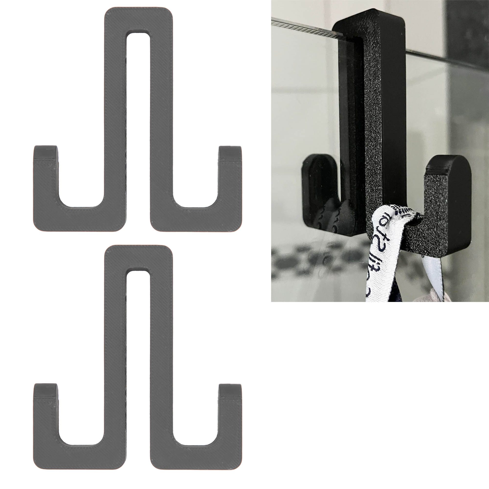 TSB Werk Handtuchhaken Handtuchhaken Duschtür Halter Duschkabine, (2-St), H günstig online kaufen