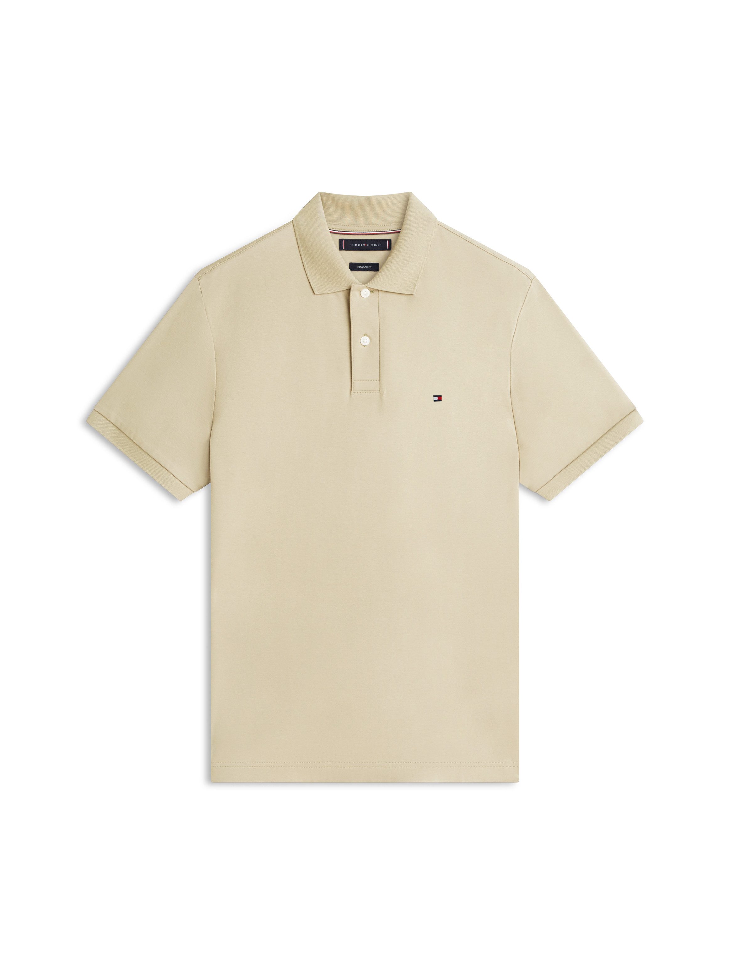 Tommy Hilfiger Poloshirt LIQUID COTTON REGULAR SEASONAL mit Logostickerei – Bild 4 von 5