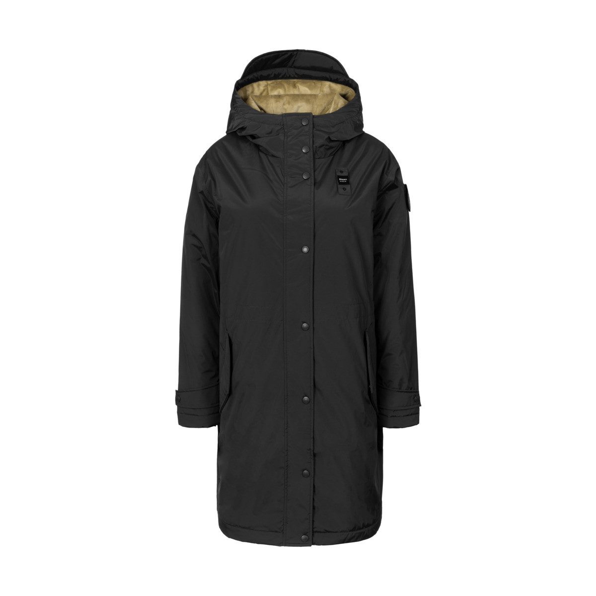 Blauer Parka Payne Damen Winterjacke, Wintermantel, Regenmantel, Kapuzenjac günstig online kaufen