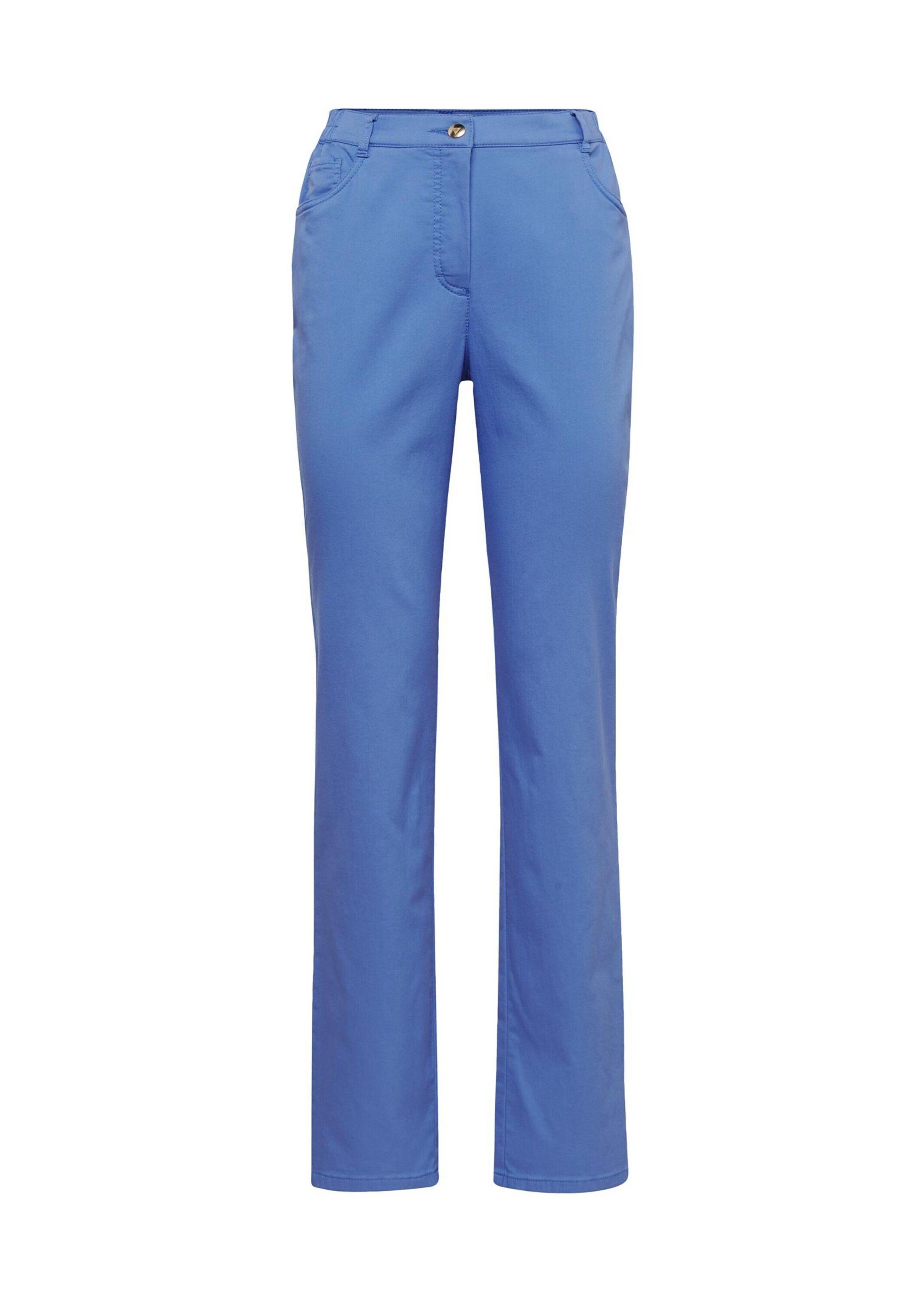 Stoffhose Kurzgröße: Baumwollhose mit Teildehnbund