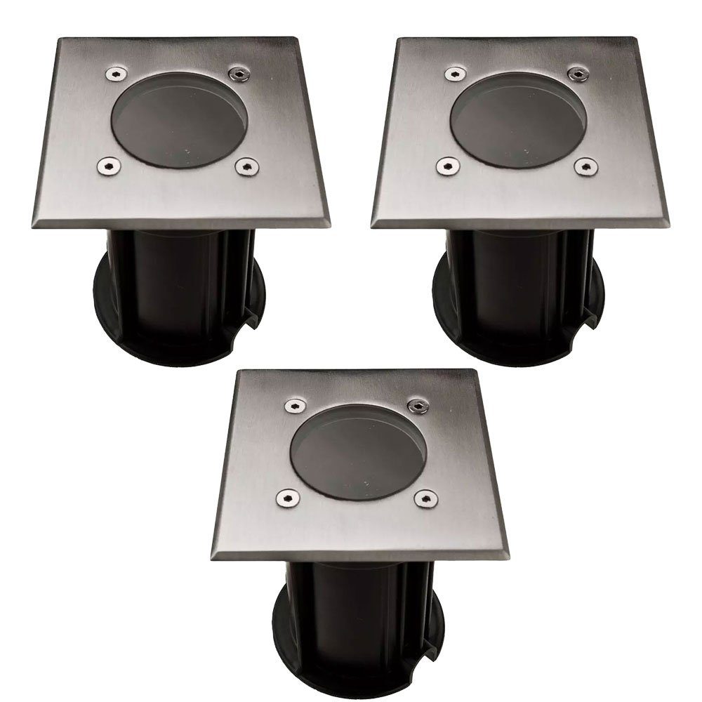 V-TAC Einbauleuchte, Leuchtmittel inklusive, Warmweiß, Farbwechsel, RGB LED Bodeneinbaustrahler Einbauspot Bodeneinbaulampe Fernbedienung