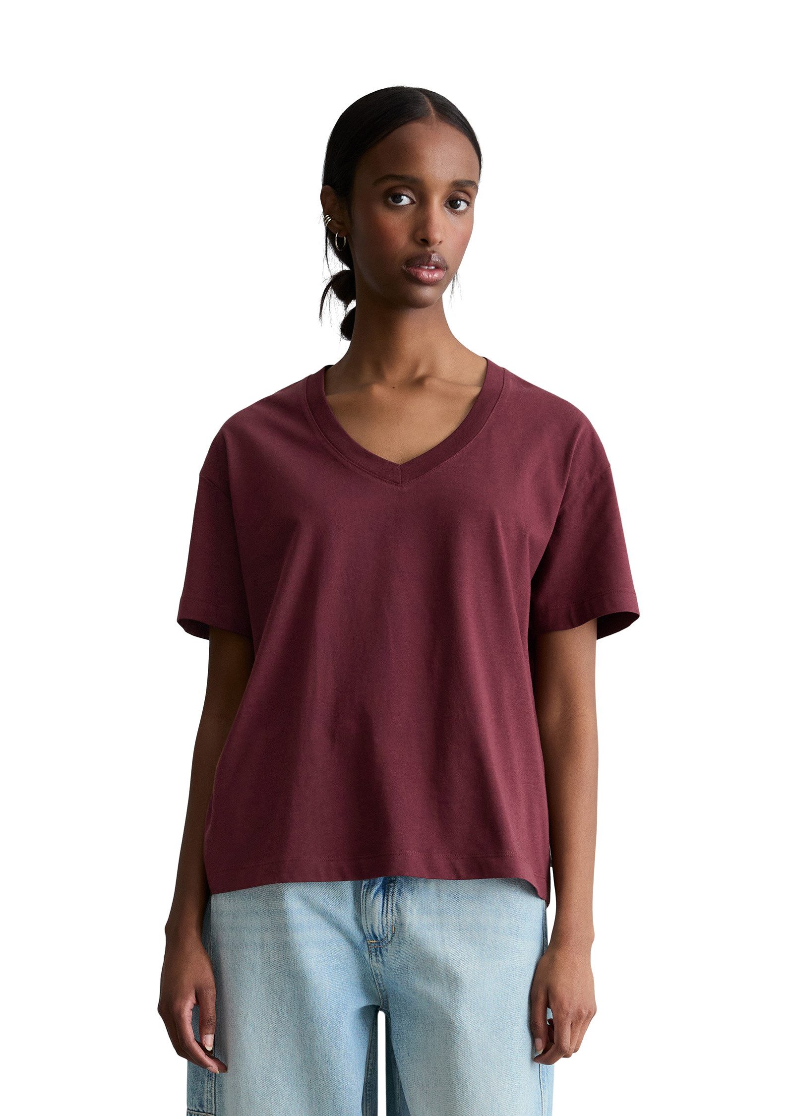 Marc O'Polo DENIM T-Shirt aus Baumwoll-Single-Jersey günstig online kaufen