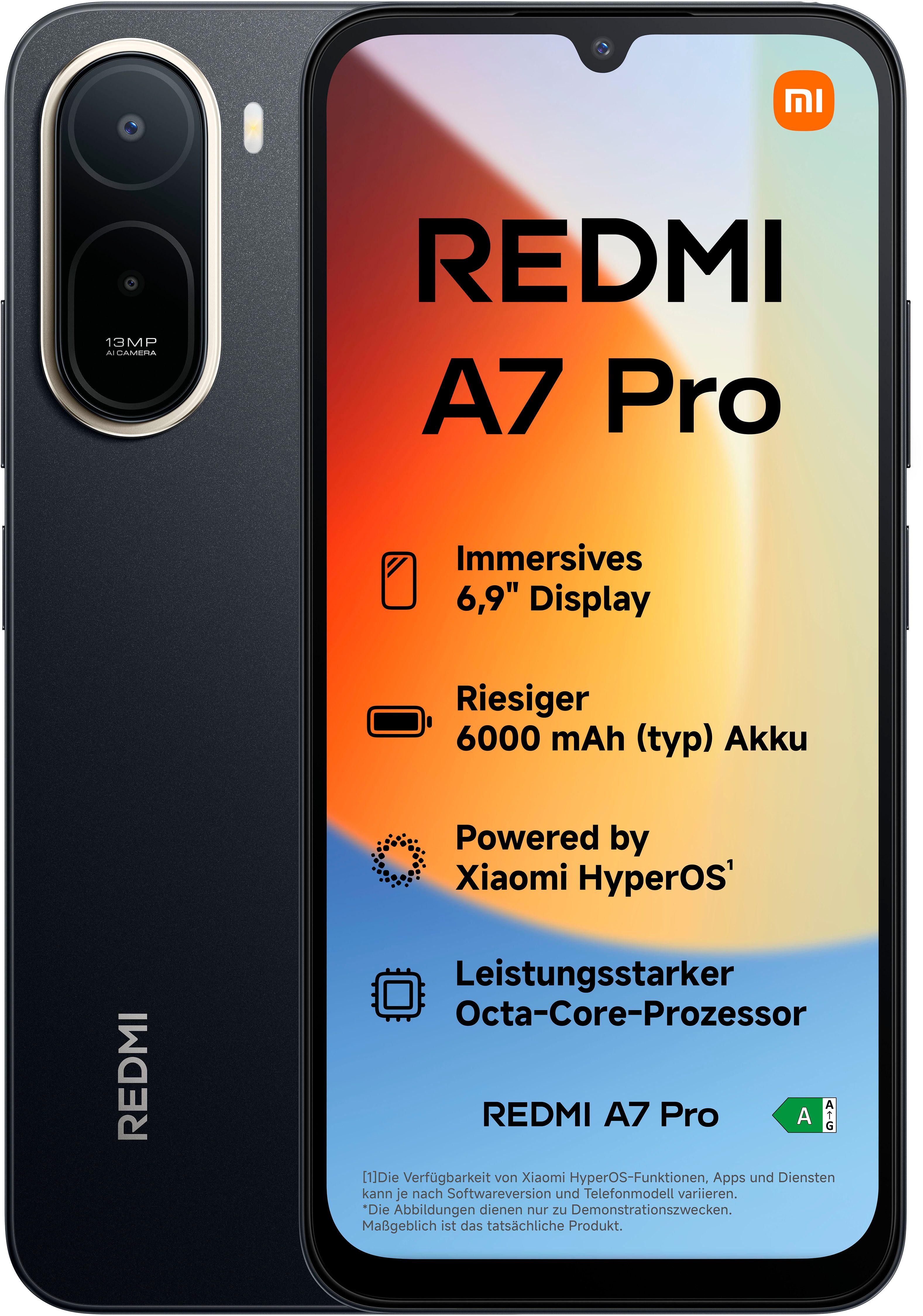 Xiaomi REDMI A7 Pro 4G 4+128GB Smartphone (17,53 cm/6,9 Zoll, 128 GB Speicherplatz, 13 MP Kamera)