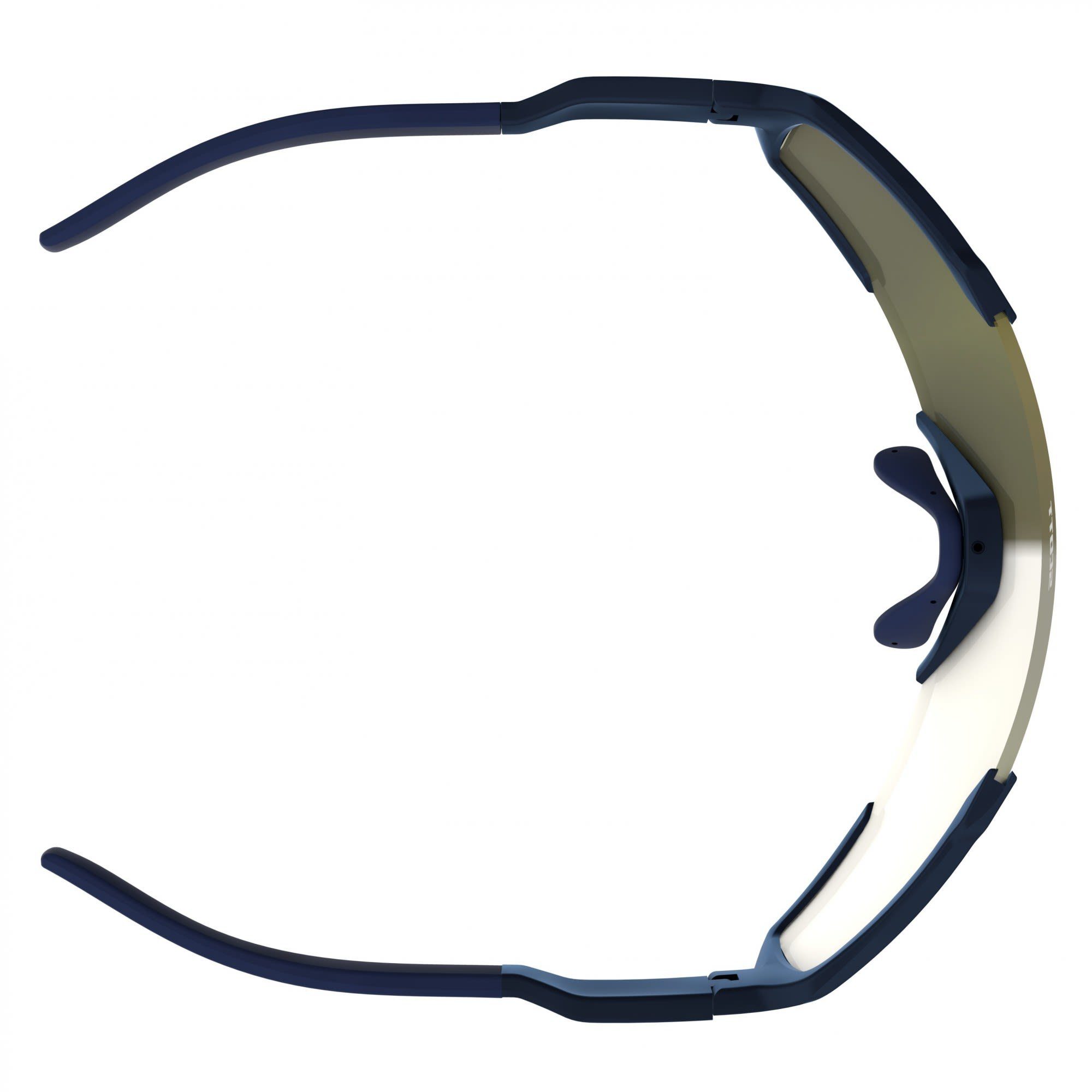 Scott Shield Gold Sunglasses Blue Scott Chrome Compact Submariner - Fahrradbrille Accessoires