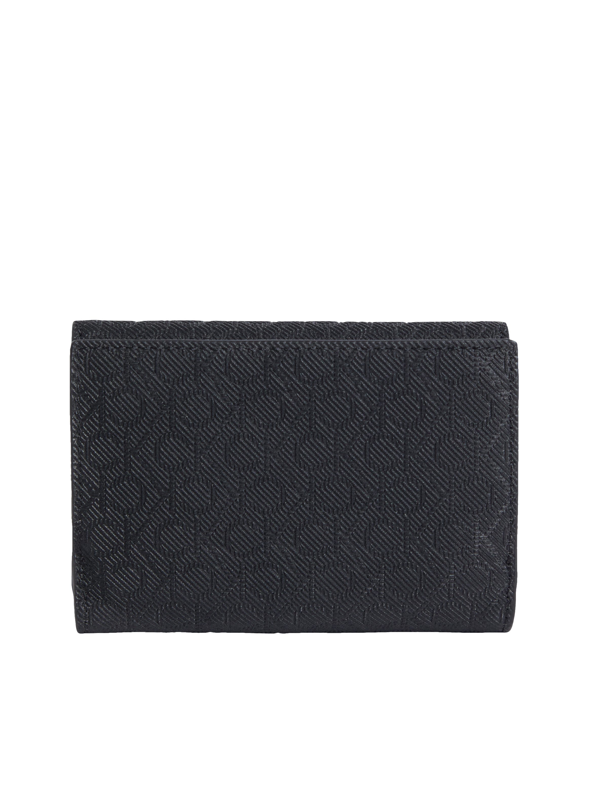 Calvin Klein Geldbörse "CK MUST AOP SMALL TRIFOLD W ZIP", Damen Portemonnai günstig online kaufen