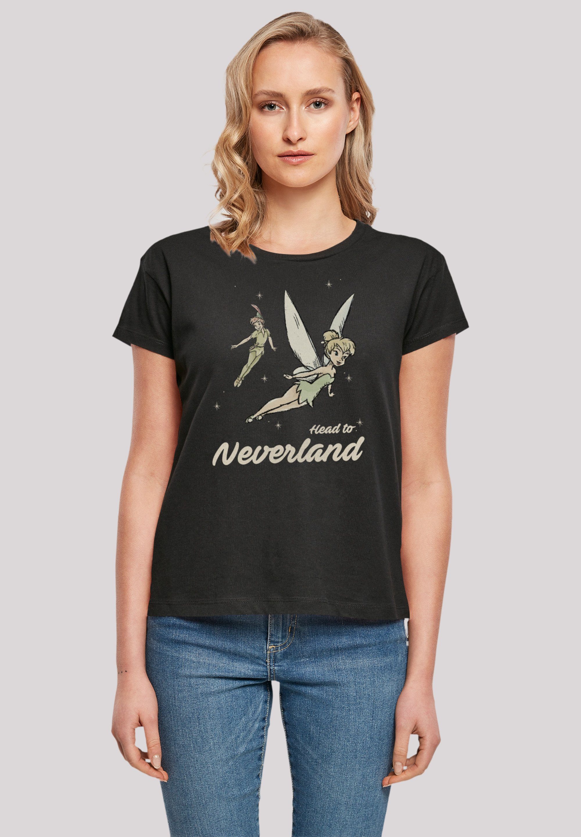 F4NT4STIC T-Shirt Disney Peter Pan Head To Neverland Premium Qualität