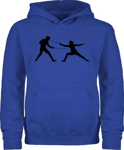 Shirtracer Hoodie Fechten Kinder Sport Kleidung