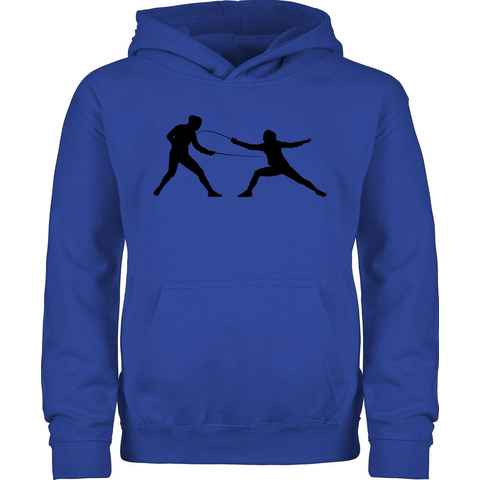 Shirtracer Hoodie Fechten Kinder Sport Kleidung