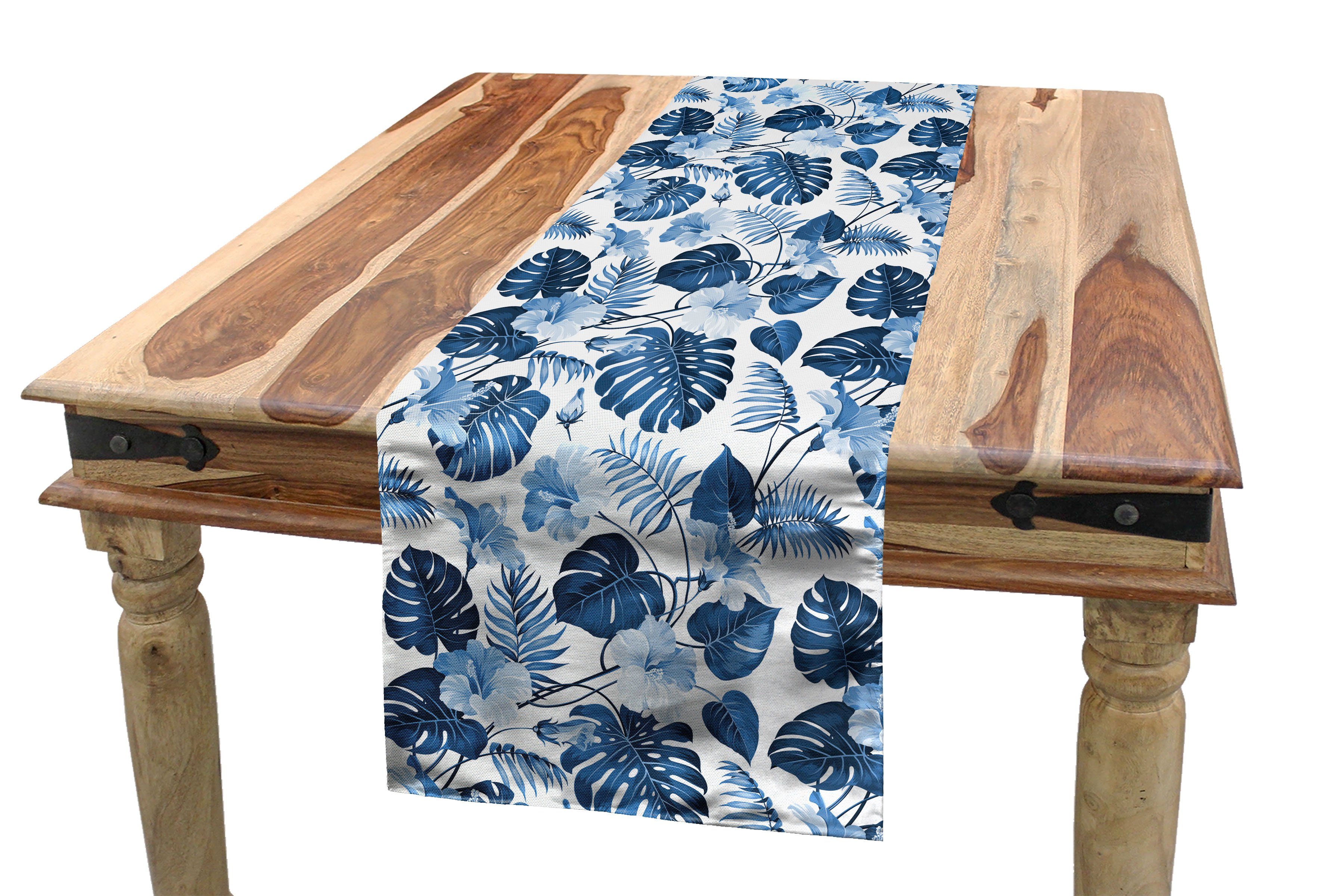 Abakuhaus Tischläufer Esszimmer Küche Rechteckiger Dekorativer Tischläufer, Hawaii Arecaceae Ast Sommer