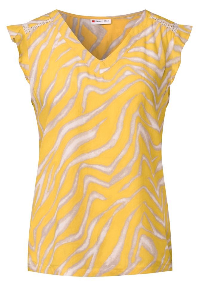 STREET ONE Shirttop - Viskose-Top Damen günstig online kaufen
