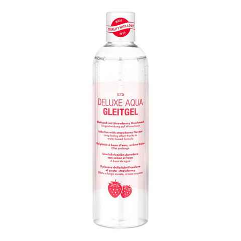 EIS Stimulationsgel EIS Deluxe Aqua Gleitgel, 300ml, wasserbasiert, Erdbeere, 0-tlg.