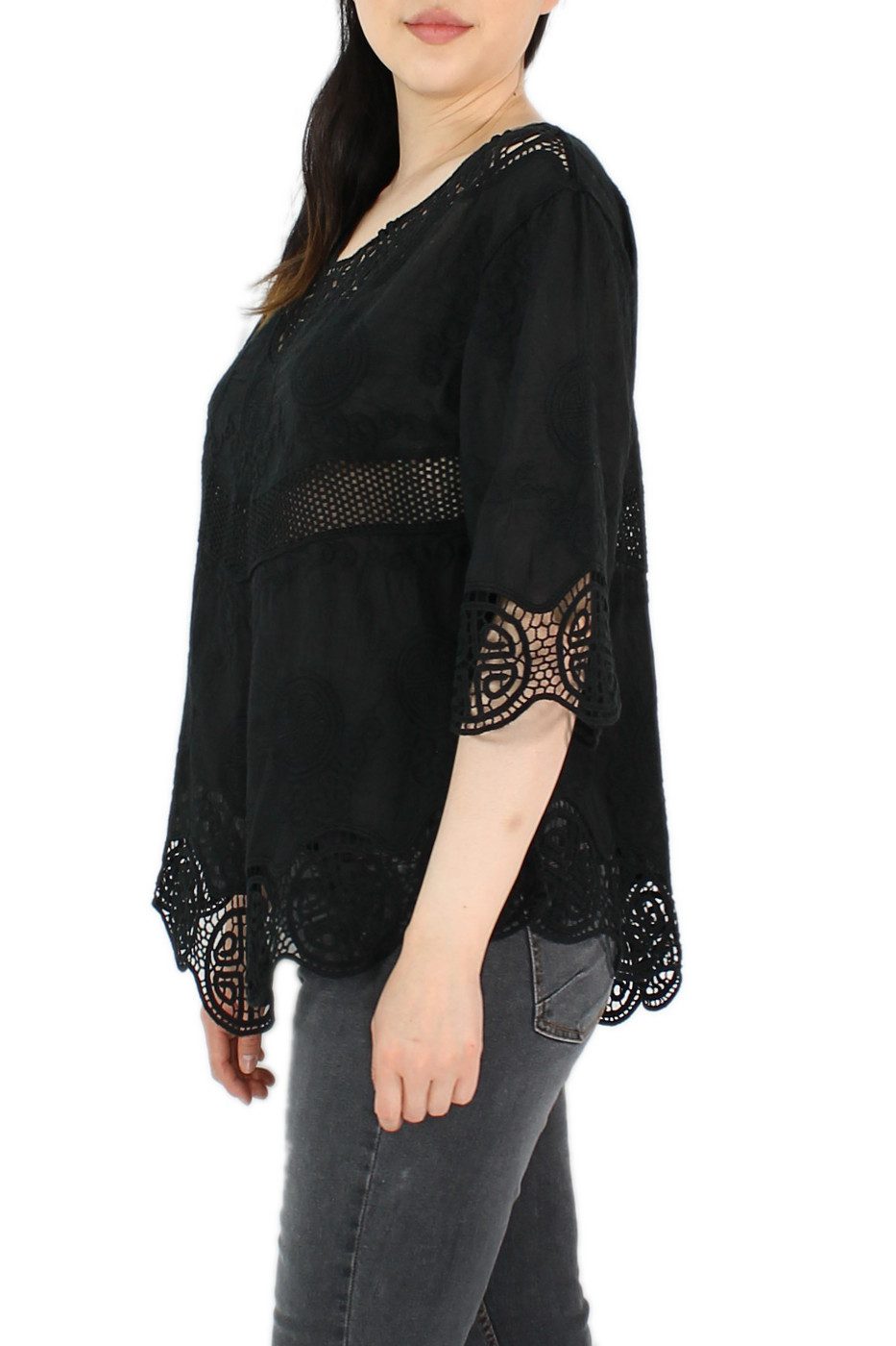 dy_mode Tunika Damen Tunika 3/4 Arm günstig online kaufen