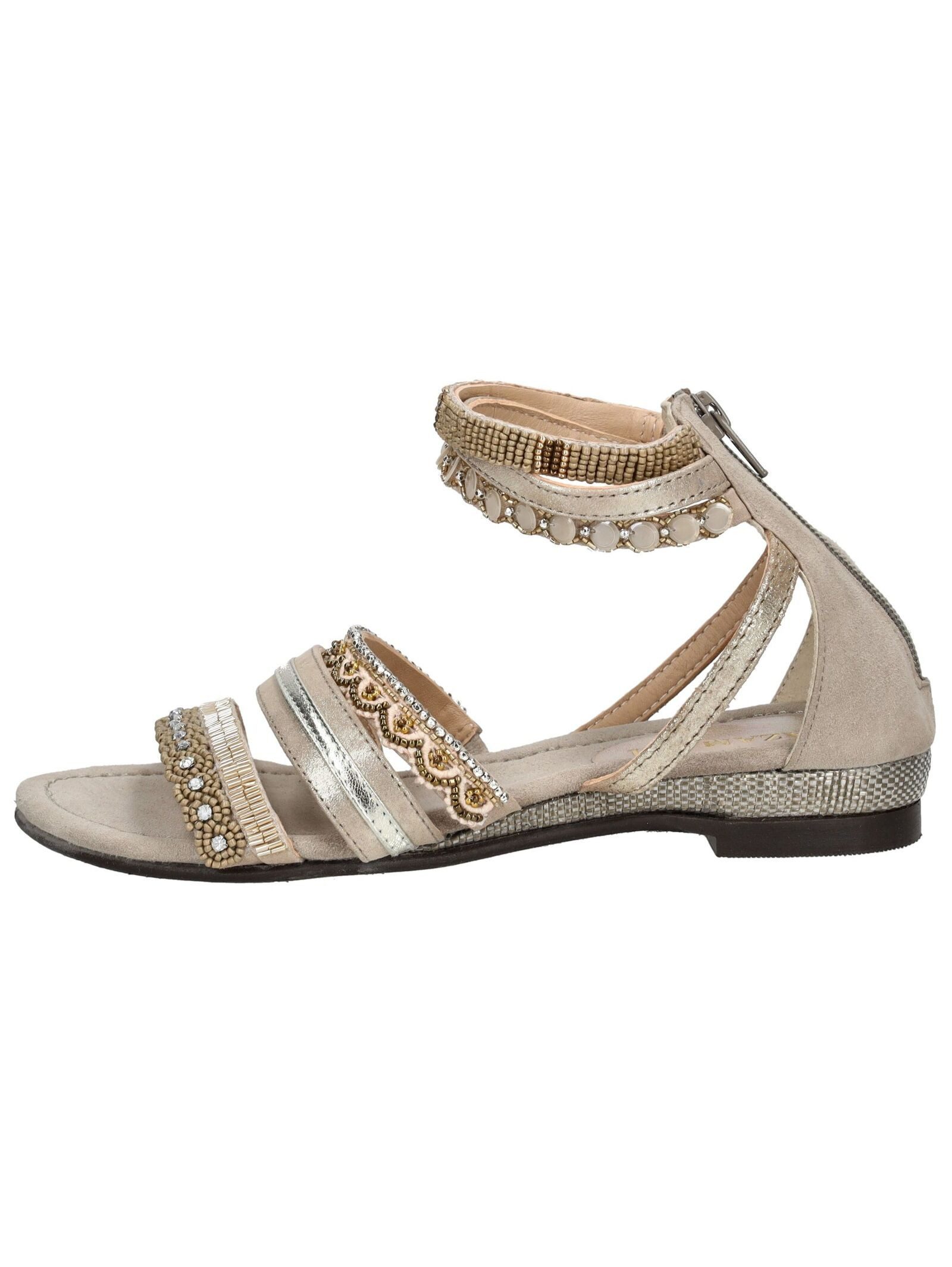 Lazamani Sandalen Leder Schaftsandalette günstig online kaufen