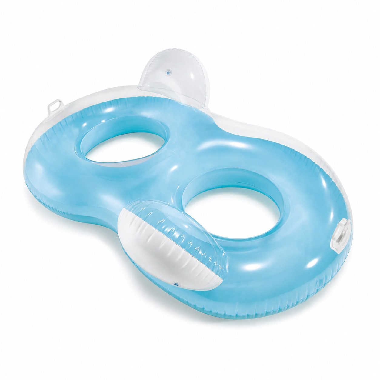 Intex Schwimmreifen Double Pillow-Back Lounge (198x117cm), inkl. Getränkehalter