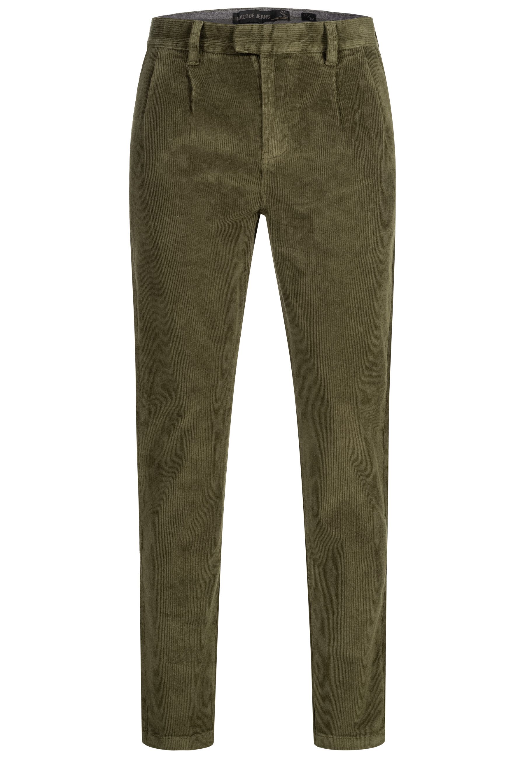Indicode Cordhose Herren INGustaf Cord Hose günstig online kaufen