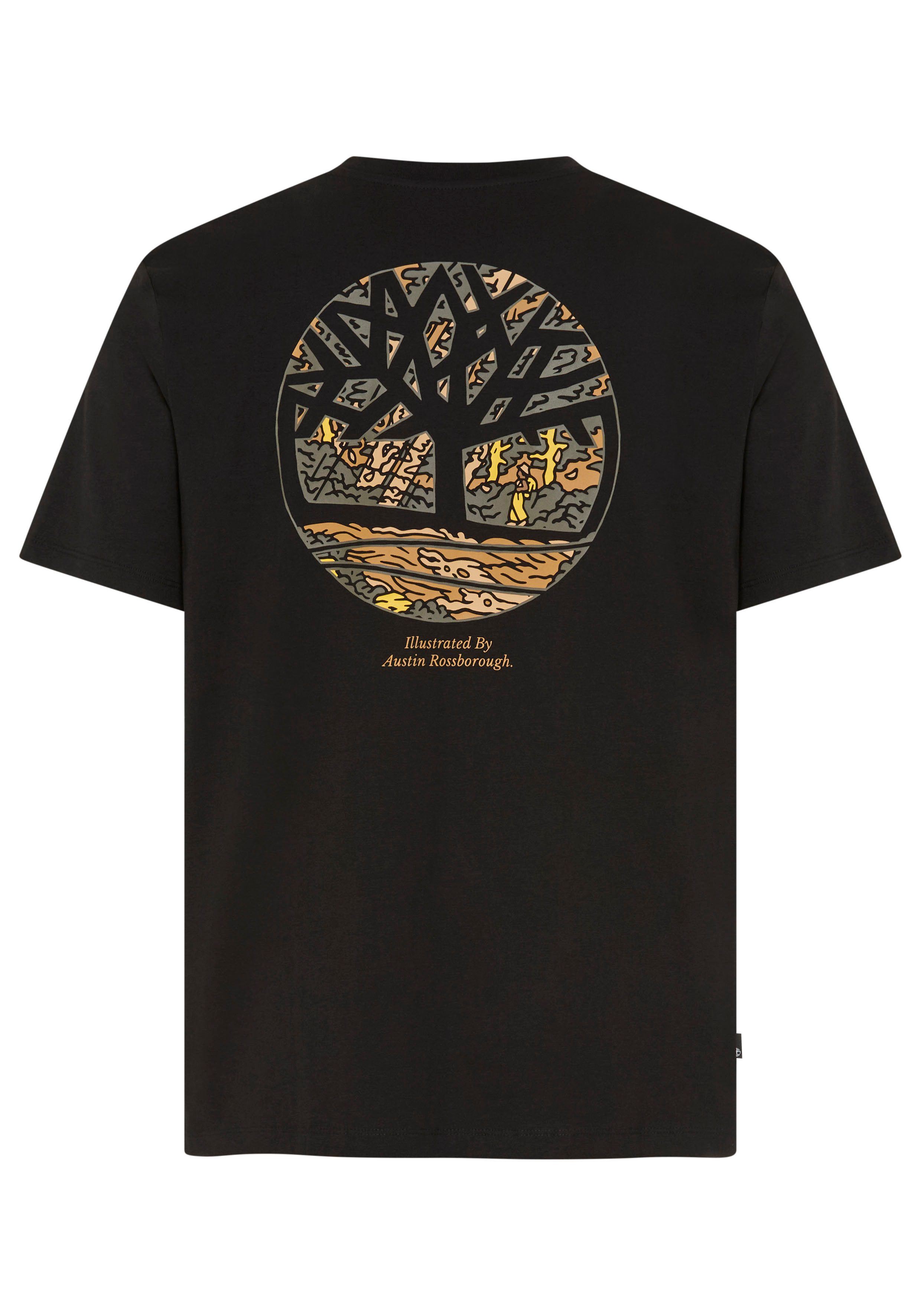 Timberland T-Shirt Illustrated Tree Logo Back Graphic für sportliche Aktivi günstig online kaufen