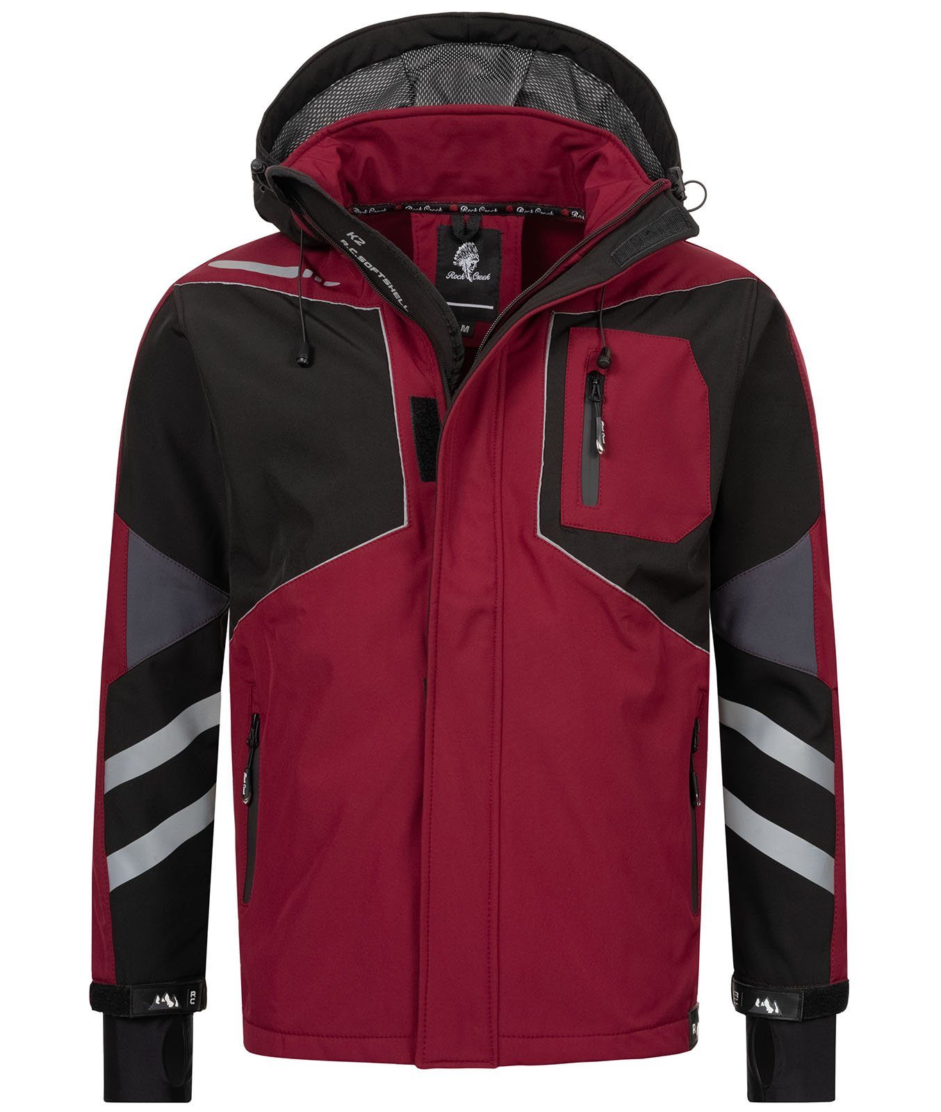 Rock Creek Softshelljacke Herren Softshelljacke Wanderjacke H-287 auch in G günstig online kaufen