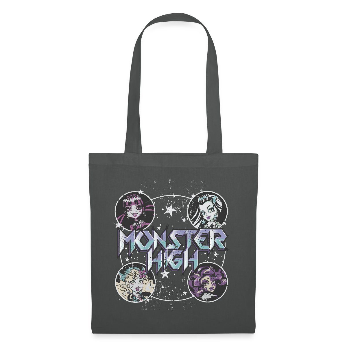 Henkeltasche Monster High™ Draculaura, Frankie Stein & Freunde Stoffbeutel
