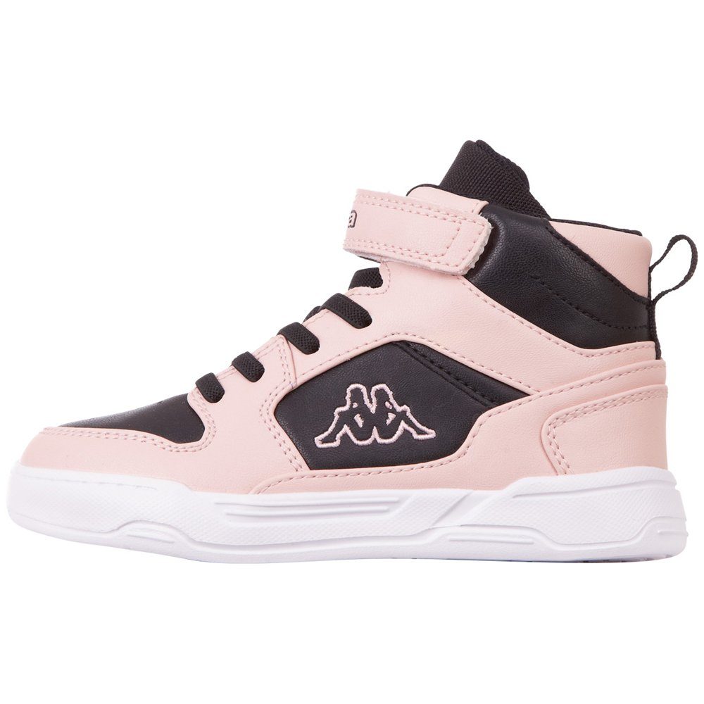 der erste Kappa Sneaker - für rosé-black PASST! Qualitätsversprechen Kinderschuhe