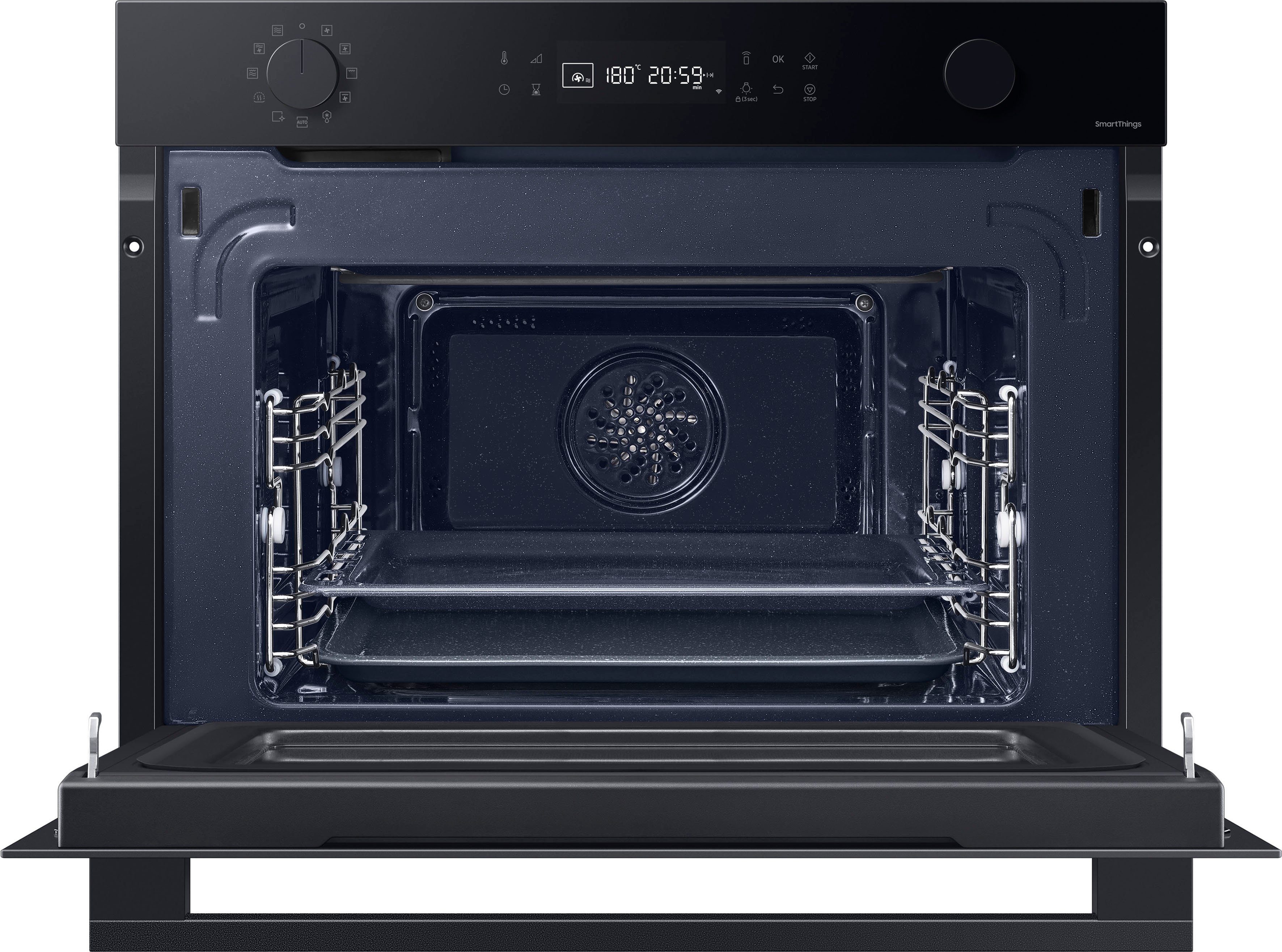 Samsung Backofen mit Mikrowelle NQ7500B NQ5B4553FB, Dampfreinigung - Backofen mit Wasserdampf ganz ohne Chemie und WiFi