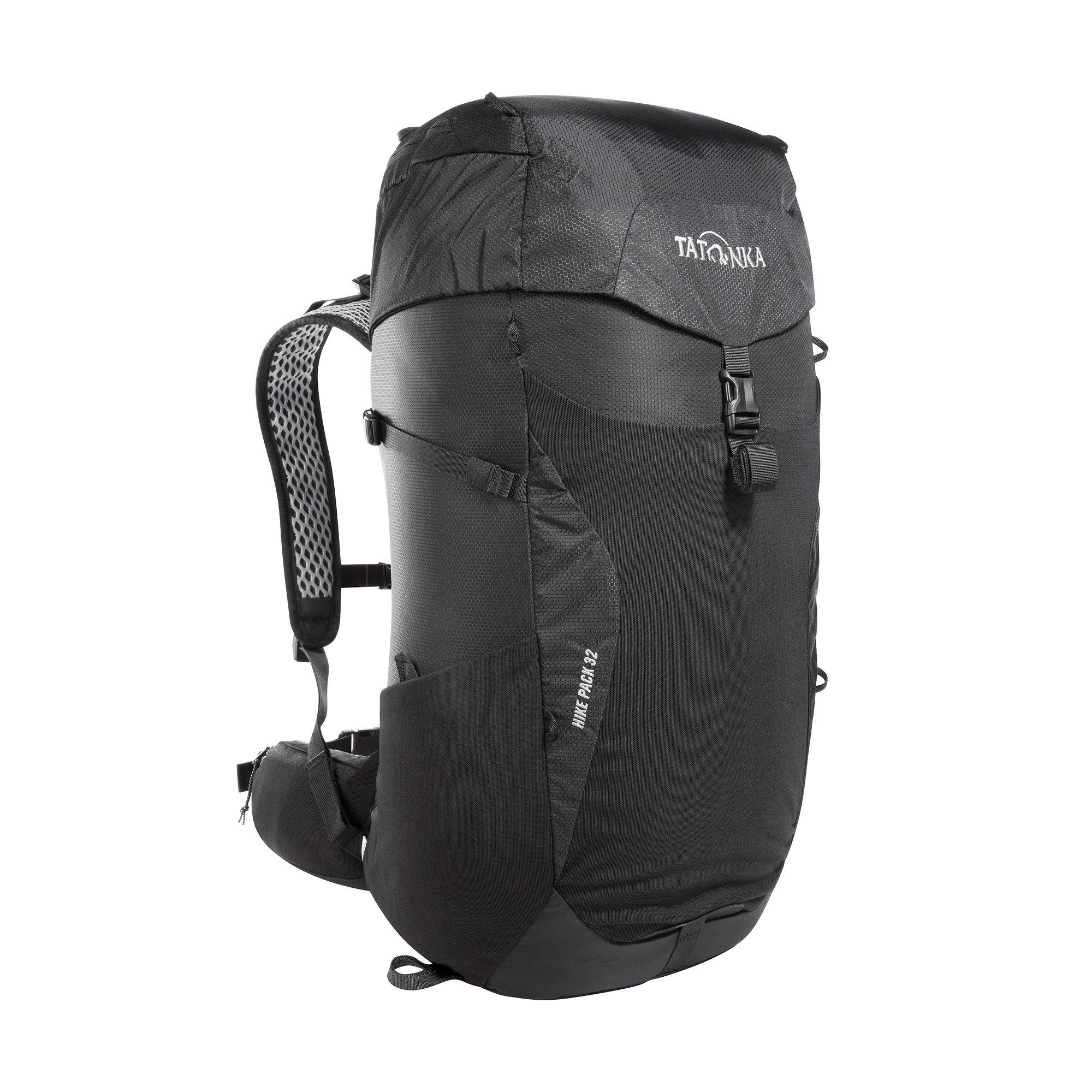 TATONKA® Wanderrucksack Hike Pack 32 (inklusive Regenhülle), belüfteter Netzrücken, elastische Netztasche auf der Vorderseite