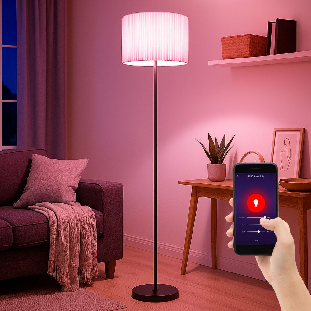 GLOBO LIGHTING LED Stehlampe, Leuchtmittel inklusive, günstig online kaufen