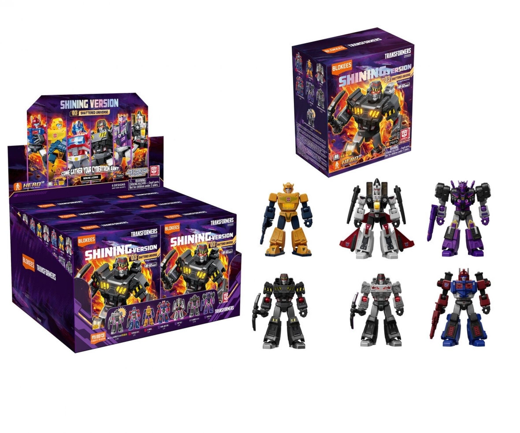 Dickie Toys Blokees Transformers Shining 03 zufälliger Bausatz 48-52 Tl. 201121002 Spielbausteine