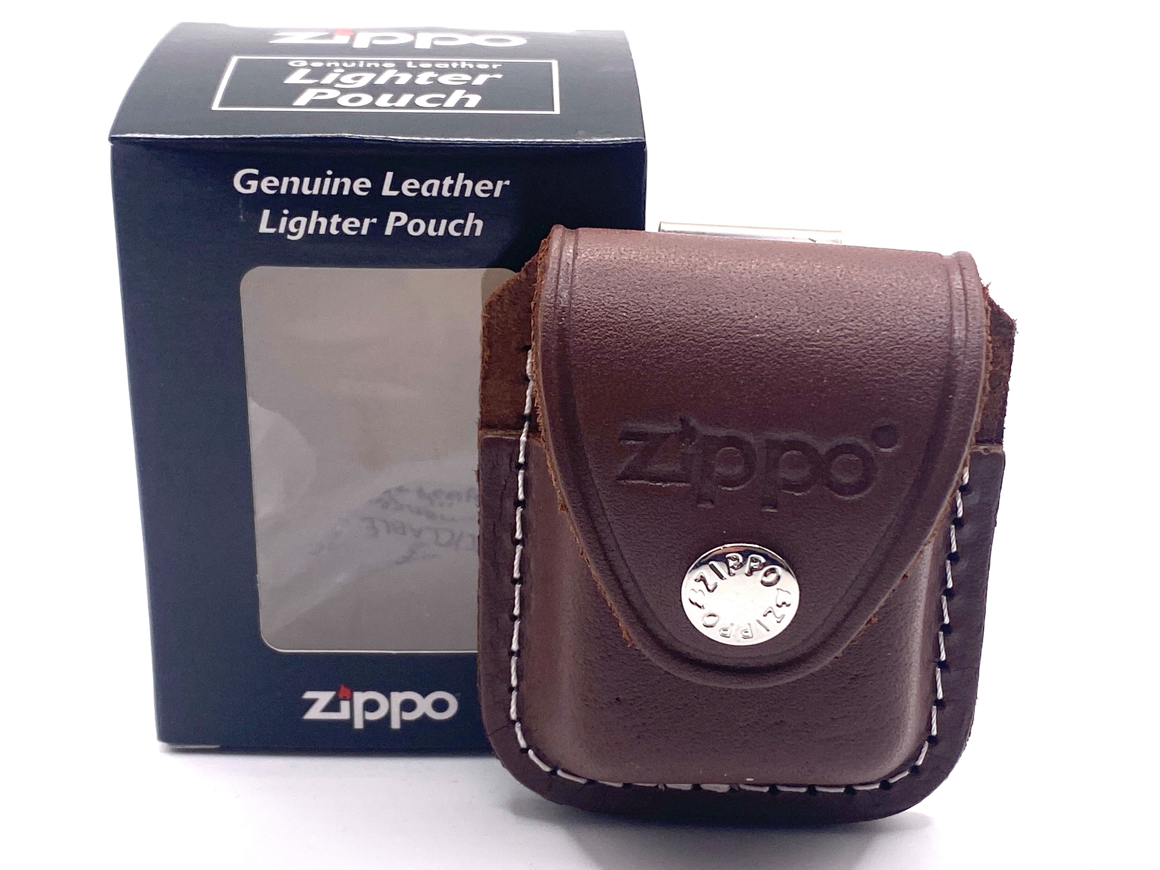 Zippo Etui Leder Tasche Echtleder Gürteltasche günstig online kaufen