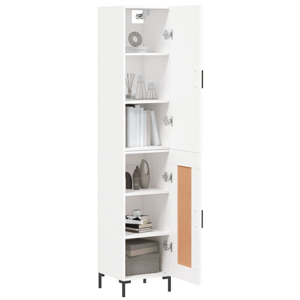 vidaXL Highboard Highboard Weiß 34,5x34x180 cm günstig online kaufen