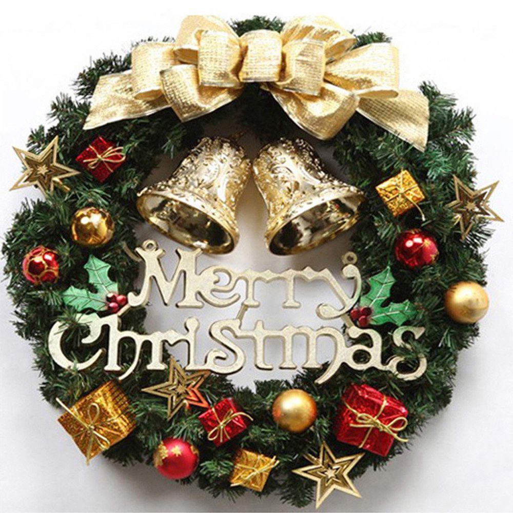 Coonoor Dekokranz 30cm Künstlicher Weihnachtskranz Türkranz günstig online kaufen