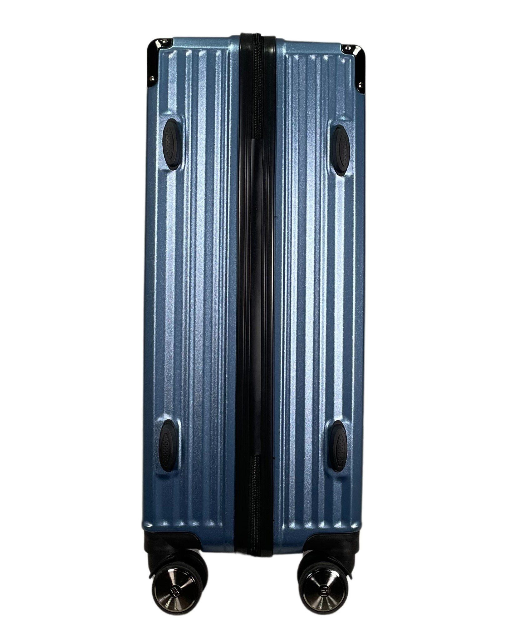 SIGN German Design Trolley Reisekoffer Hartschalen-Koffer, 360° Zwillingsrollen M/L/XL, Netztasche auf der Rückseite