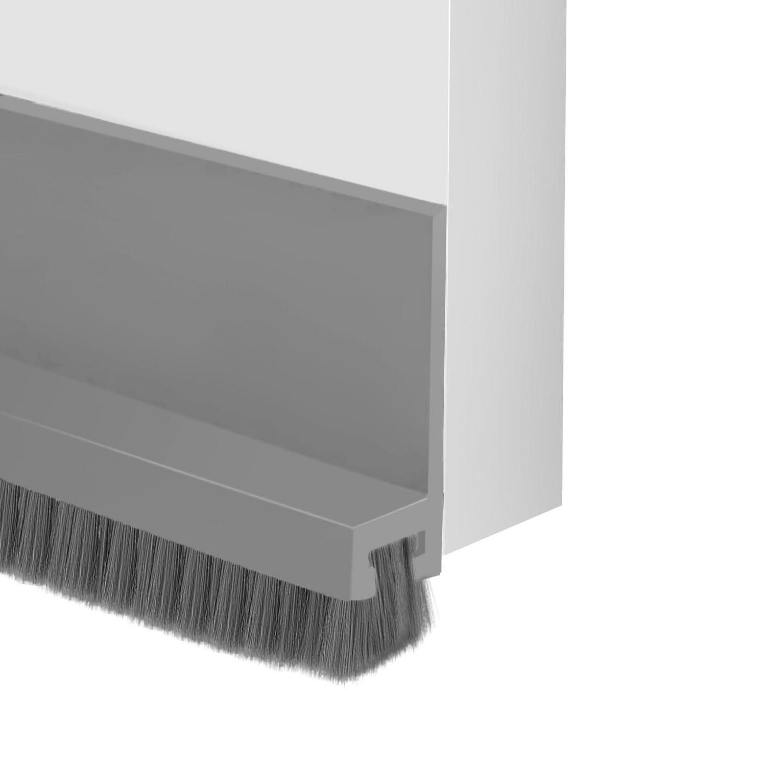LuxusKollektion Türdichtband Zugluftstopper Bürste 100cm