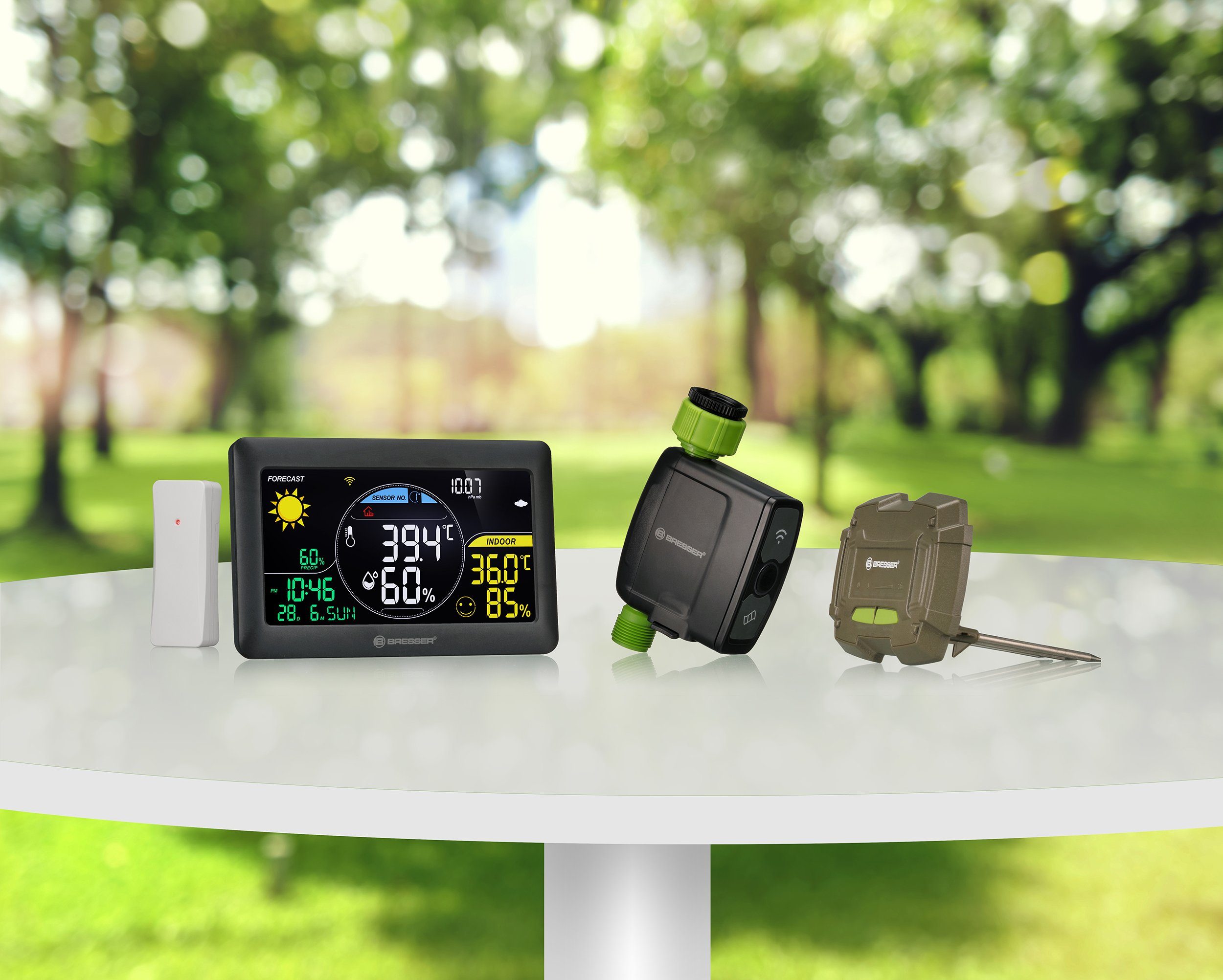 BRESSER BRESSER Smart Garden Smart Home Bewässerungssystem Wetterstation