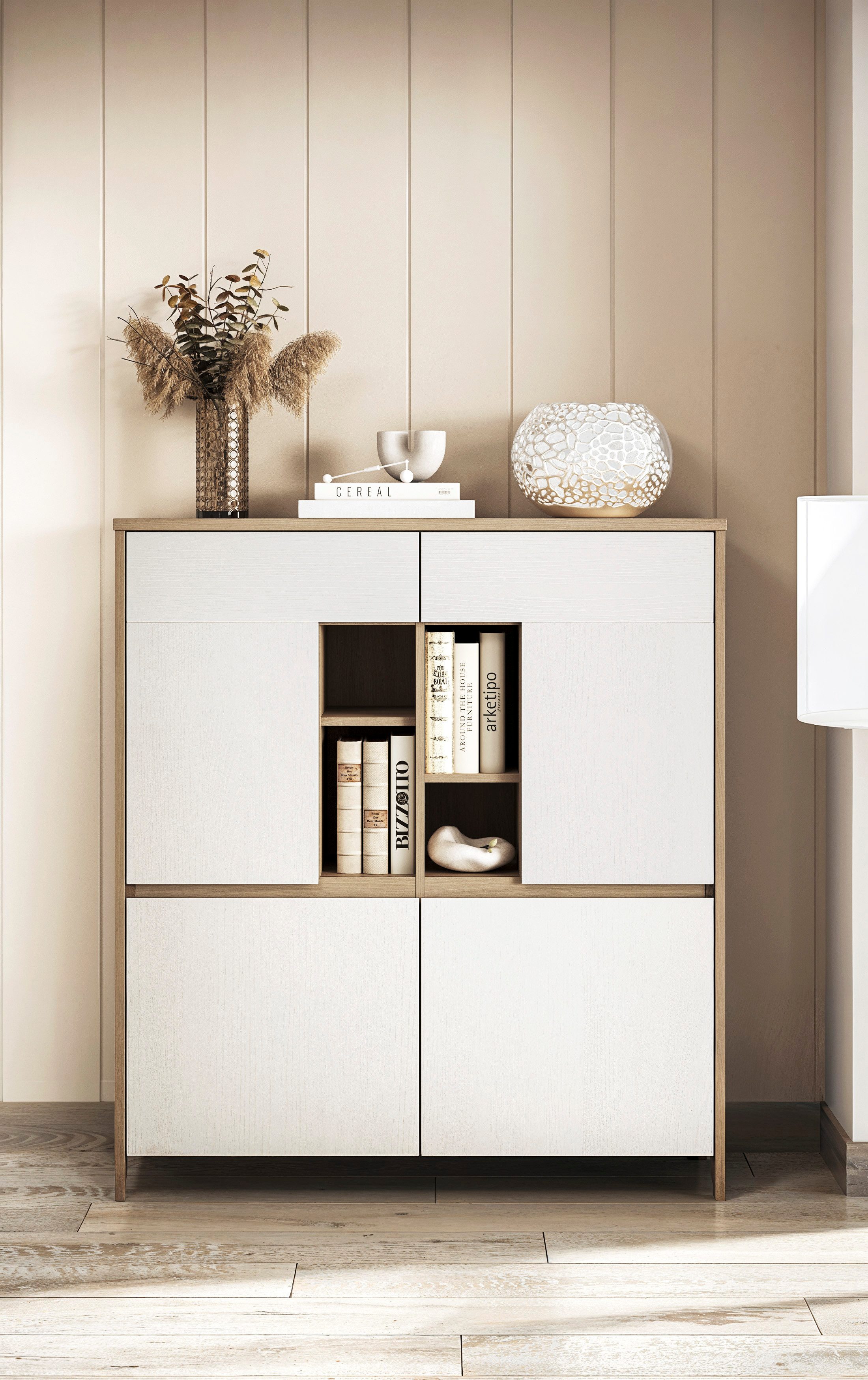 Home affaire Highboard Stranda, moderner Schrank, günstig online kaufen