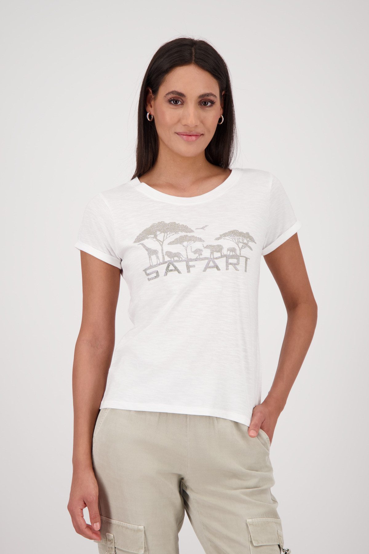 Monari T-Shirt Shirt Safari Schmuck Mit günstig online kaufen